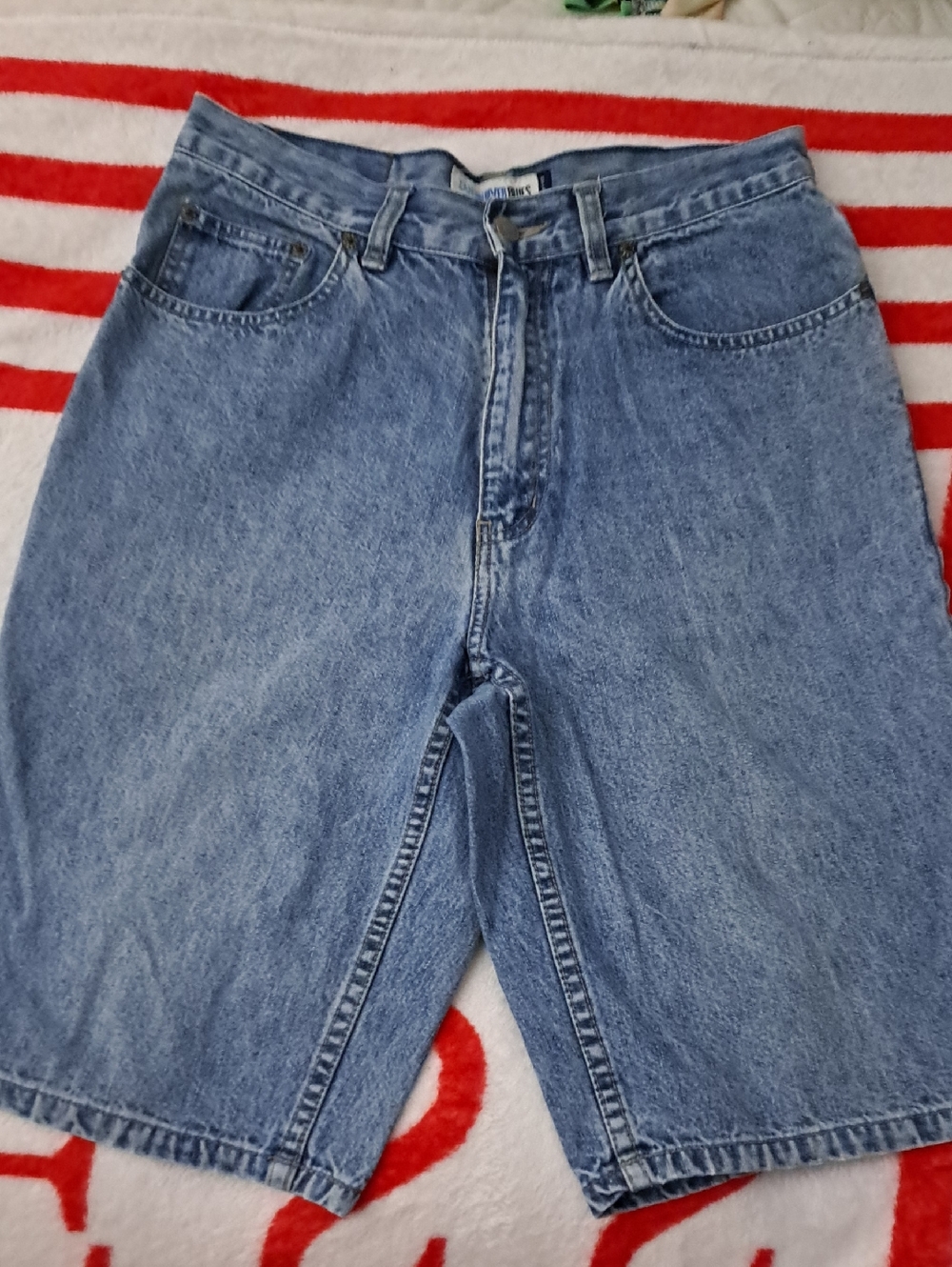 Canyon River Blues Light Blue Denim Jean Shorts Mens Size 30